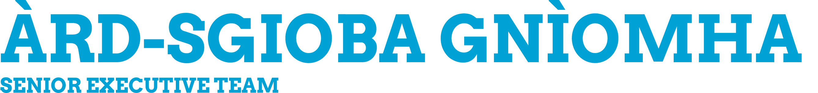  rd sgioba Gn omha Senior Executive Team